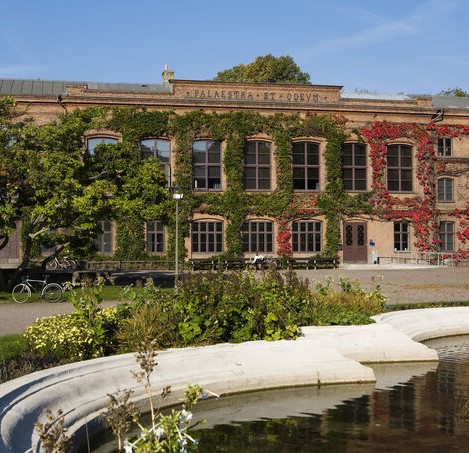 Palaestra building in Lund. Photo.